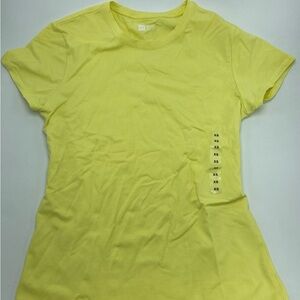 Yellow GAP soft stretch cotton t-shirt with a relaxed fit